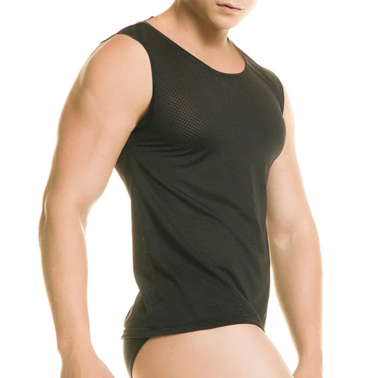 Diversity Black Tank by Gigo Underwear