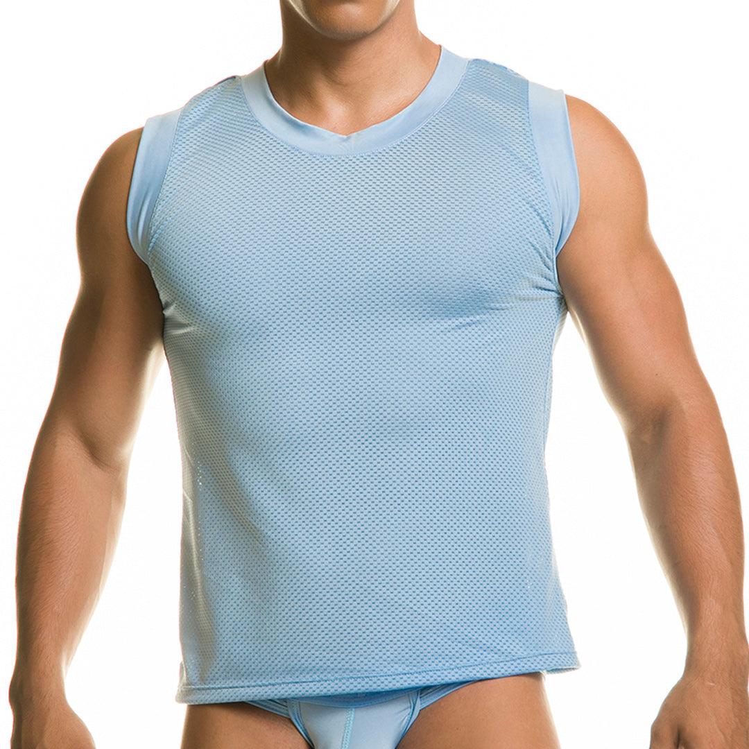 DIVERSITY BLUE TANK - Gigo Underwear & MensWear