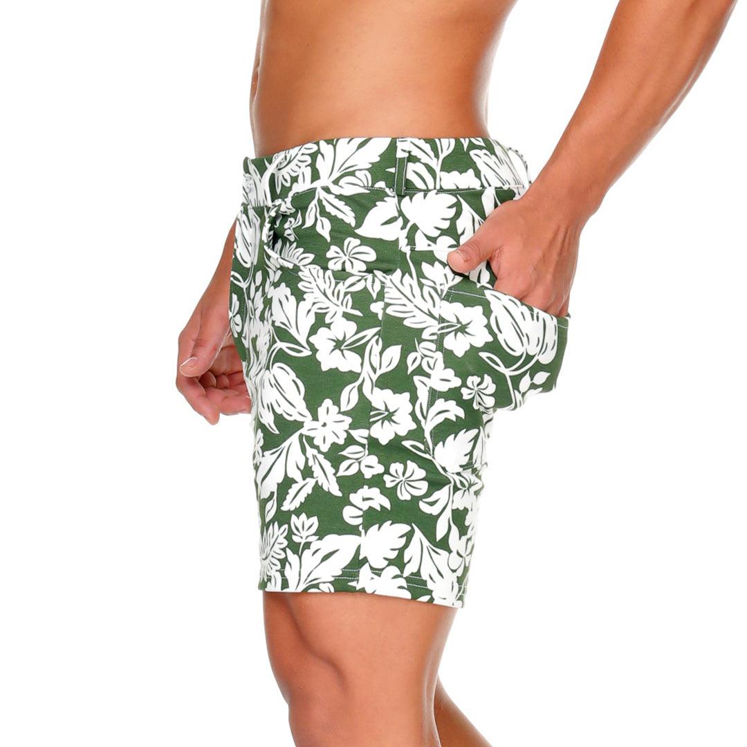 DYNASTY GREEN SHORT - Gigo Underwear & MensWear