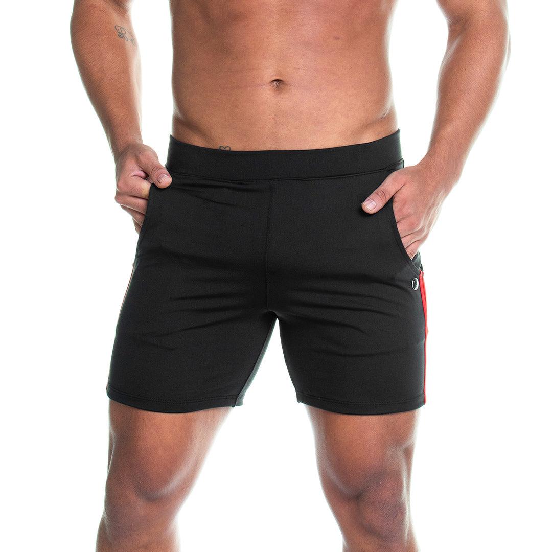 ENERGETIC BLACK SHORT - Gigo Underwear & MensWear