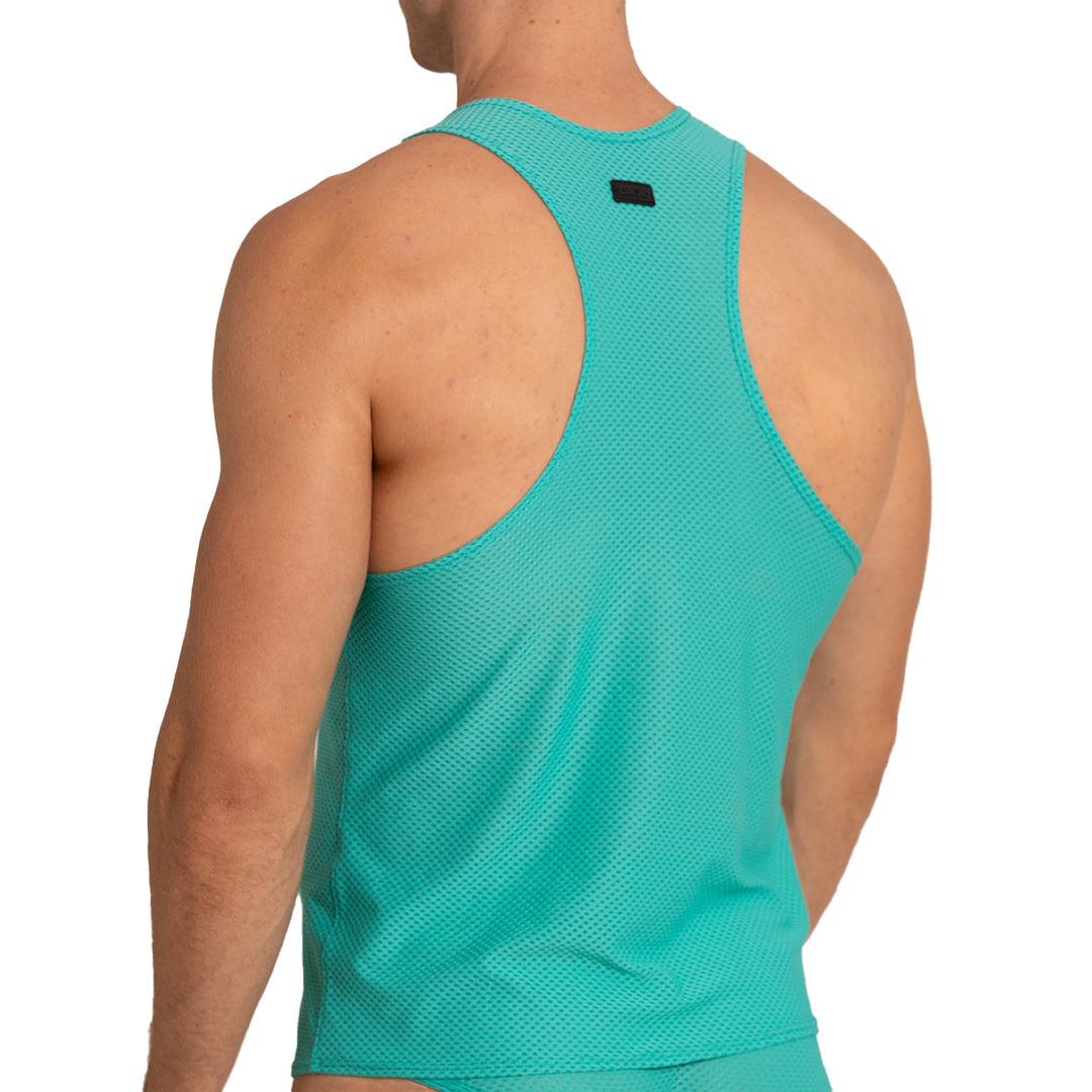 ENERGETIC GREEN TANK - Gigo Underwear & MensWear