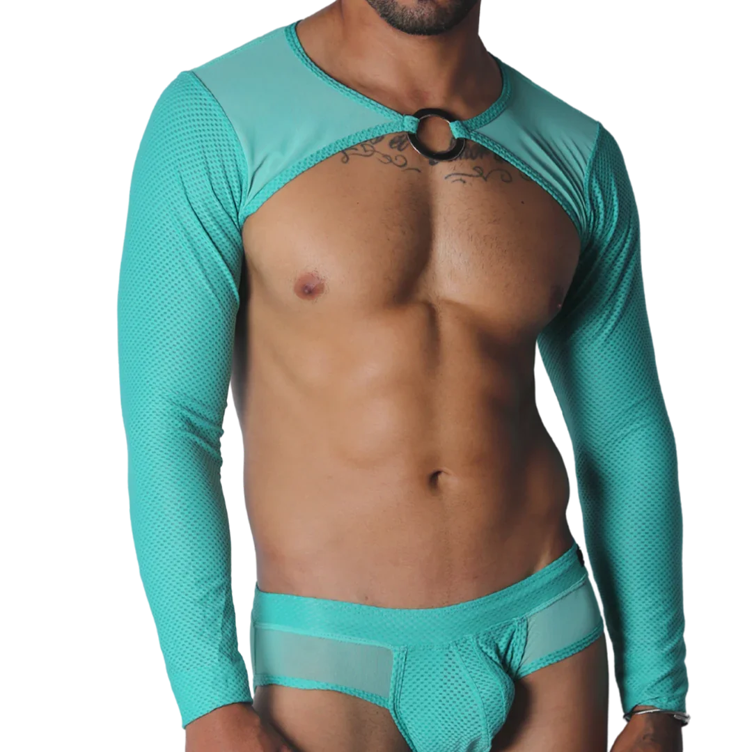 Evocative Aqua Harness by Gigo Underwear