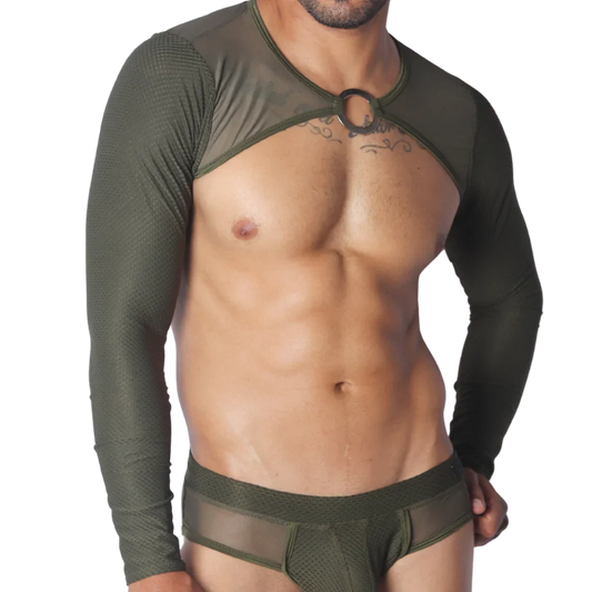 Evocative Green Harness by Gigo Underwear