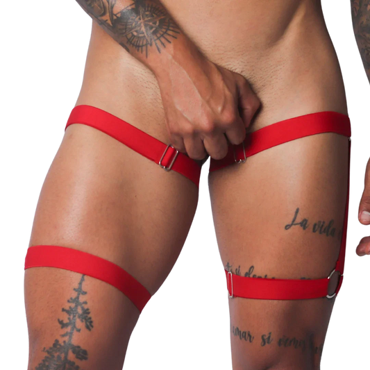 Evocative Red Gelbert Belt by Gigo Underwear