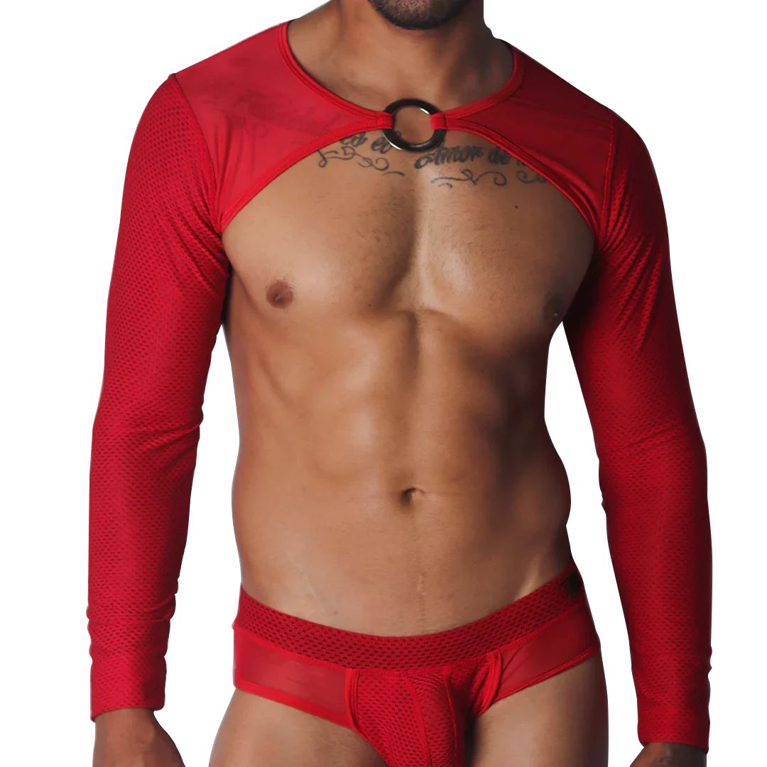 Evocative Red Harness by Gigo Underwear