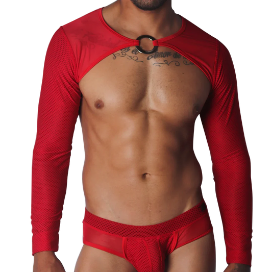 Evocative Red Harness by Gigo Underwear