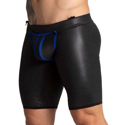 F FETISH BLUE TRUNK LONG - Gigo Underwear & MensWear