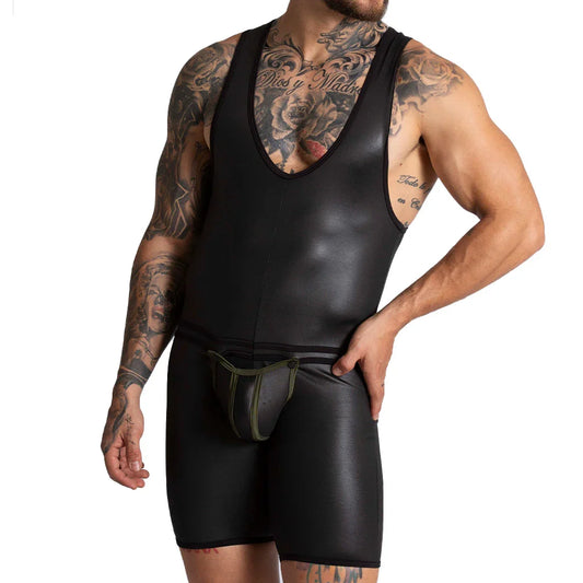 F Fetish Green Body by Gigo Underwear