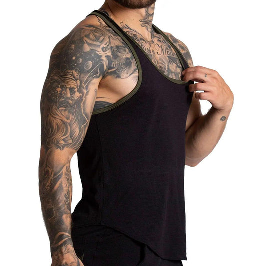 F FETISH GREEN TANK - Gigo Underwear & MensWear