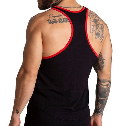 F FETISH RED TANK - Gigo Underwear & MensWear