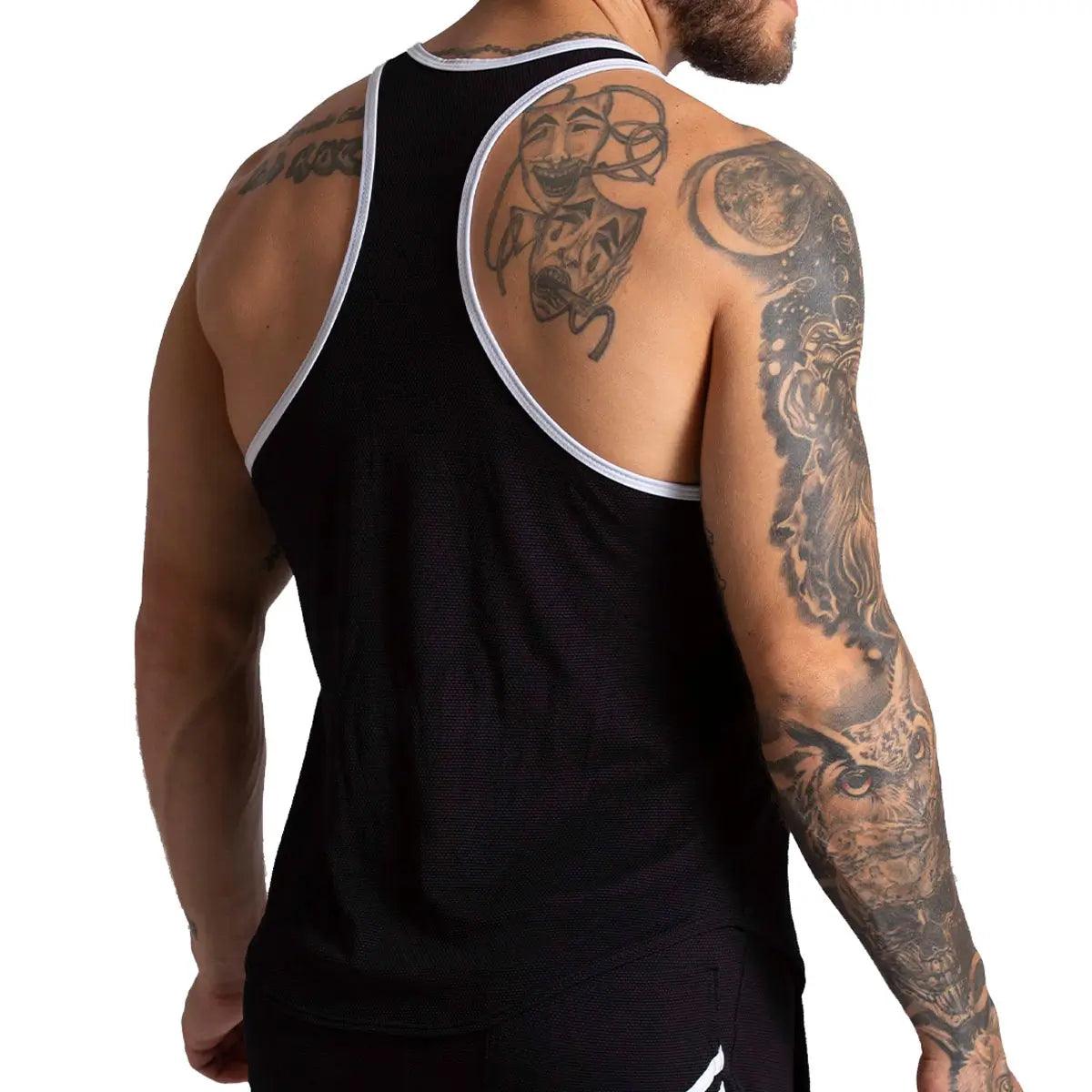 F FETISH WHITE TANK - Gigo Underwear & MensWear