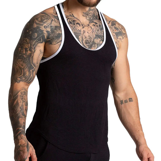 F Fetish White Tank by Gigo Underwear