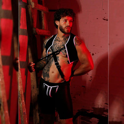 F FETISH WHITE TRUNK LONG - Gigo Underwear & MensWear