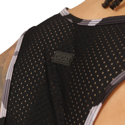 Feeling Black Tank back view by Gigo Underwear