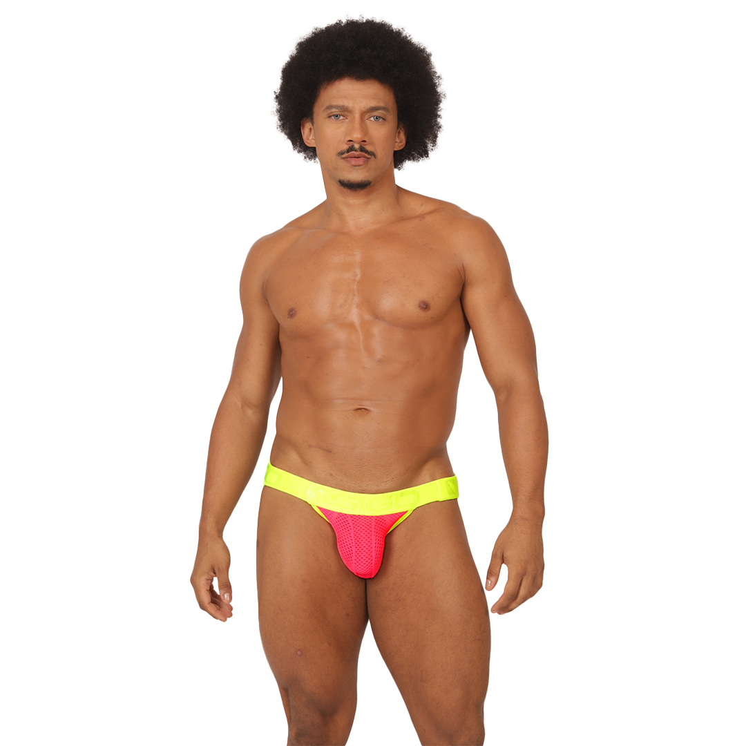 FEELING CANDY JOCKSTRAP - Sexy Men's Jockstrap with Contrast Waistband