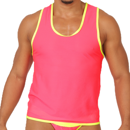 FEELING CANDY TANK - Sexy Men's Jockstrap with Contrast Waistband