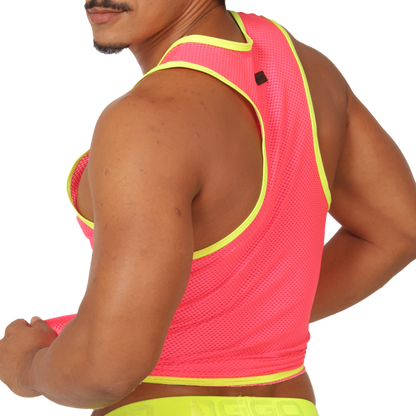 FEELING CANDY TANK - Sexy Men's Jockstrap with Contrast Waistband