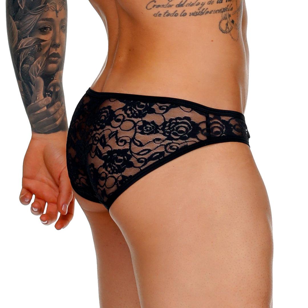 FEMALE BLACK BRIEF - Gigo Underwear & MensWear
