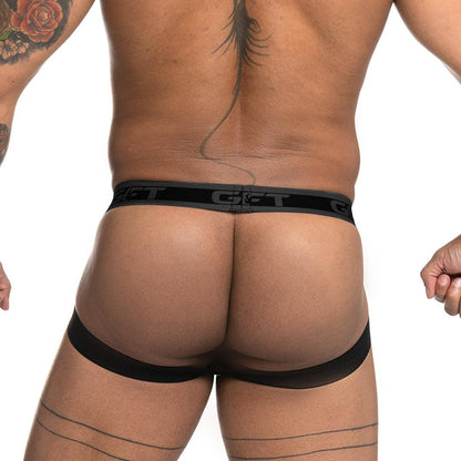 FETICHE BLACK ZIPPER JOCKSTRAP - Gigo Underwear & MensWear