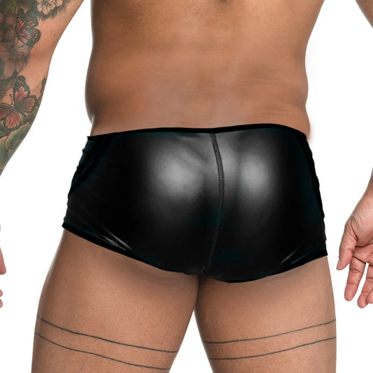 Fetiche Black Trunk front view by Gigo Underwear