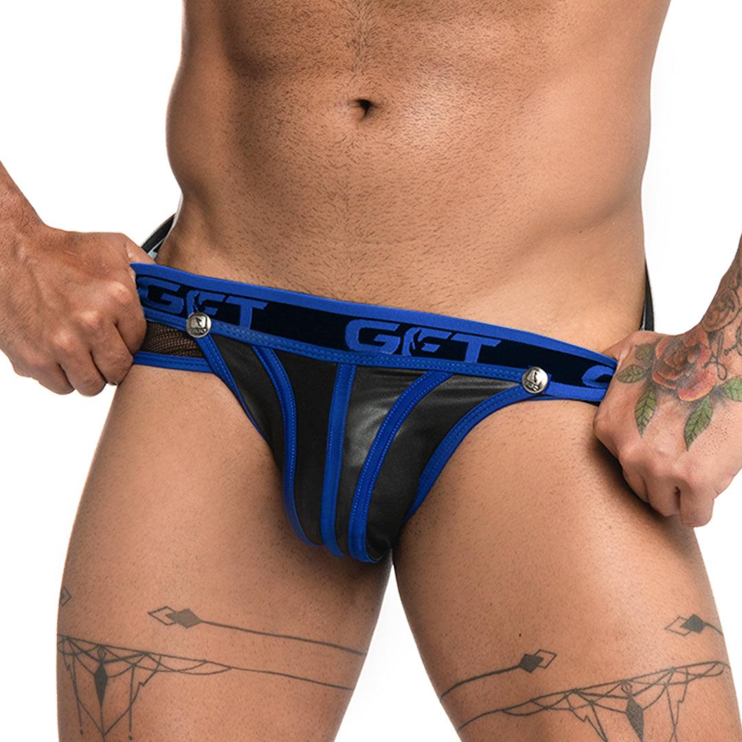 FETICHE BLUE BRIEF JOCKSTRAP - Gigo Underwear & MensWear