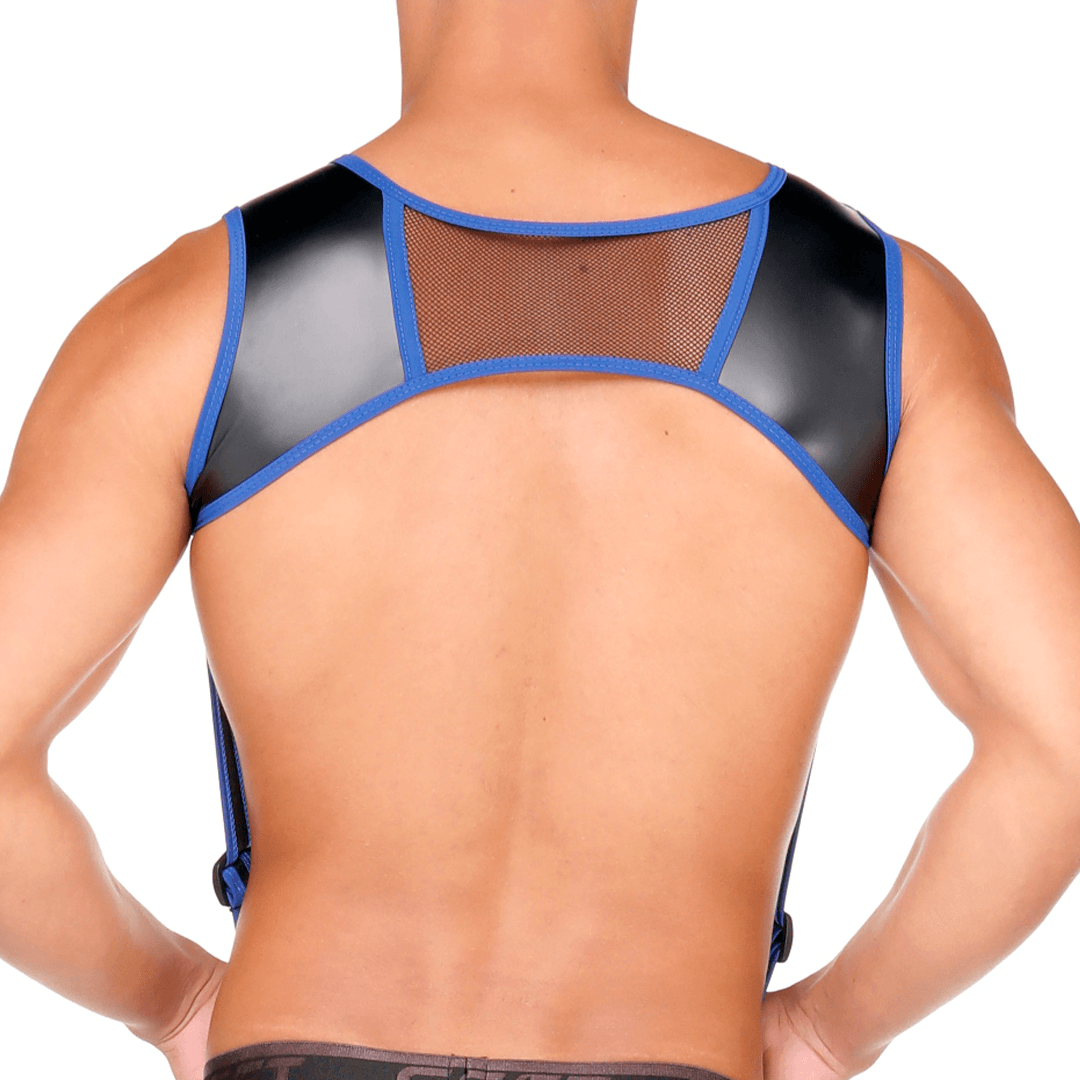 FETISH BLUE HARNESS - Gigo Underwear & MensWear