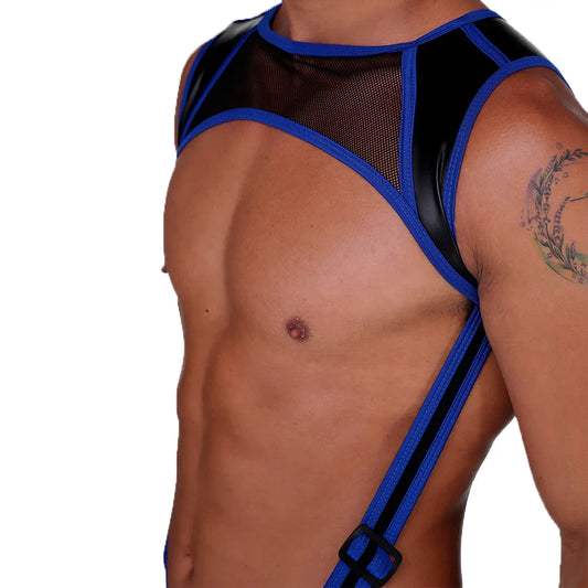 Fetish Blue Harness by Gigo Underwear
