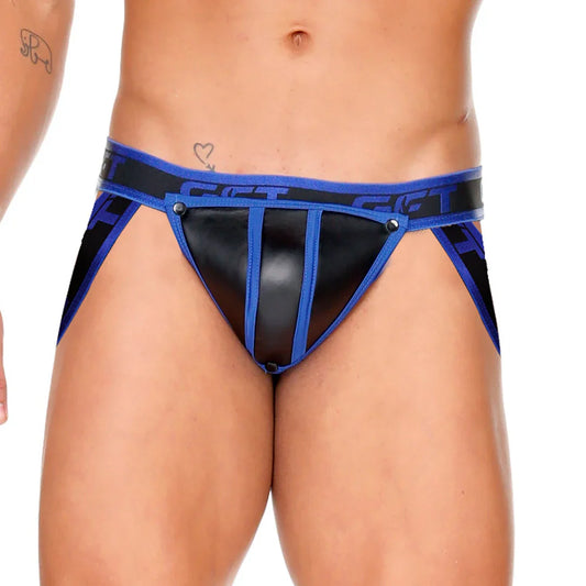 Fetish Blue Jockstrap by Gigo Underwear