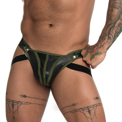 Fetiche Green Jockstrap by Gigo Underwear
