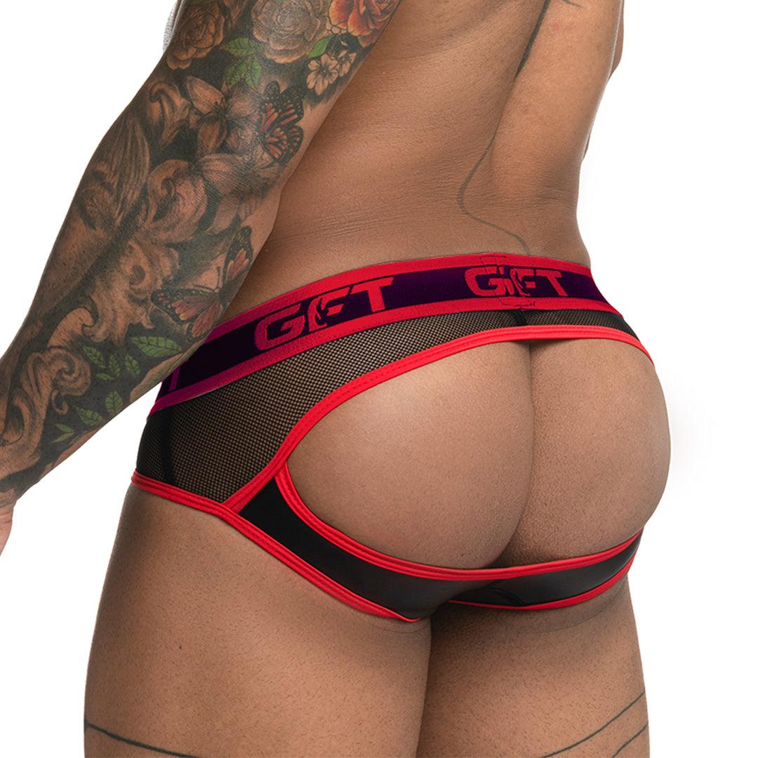FETICHE RED BRIEF JOCKSTRAP - Gigo Underwear & MensWear
