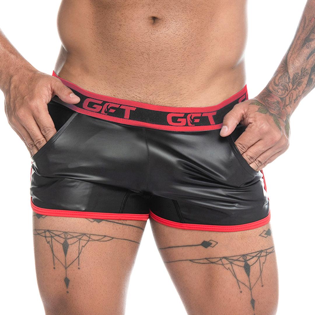 FETICHE RED SHORT - Gigo Underwear & MensWear