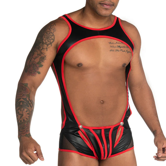 Fetiche Red Singlet by Gigo Underwear