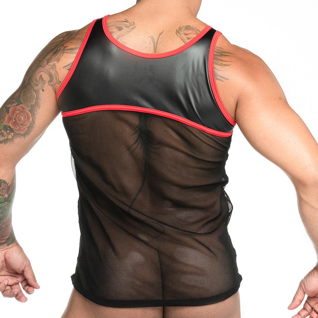FETICHE RED TANK - Gigo Underwear & MensWear