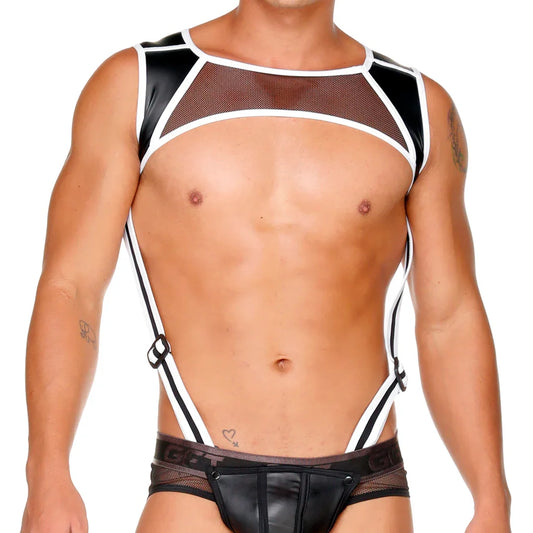 Fetish White Harness by Gigo Underwear