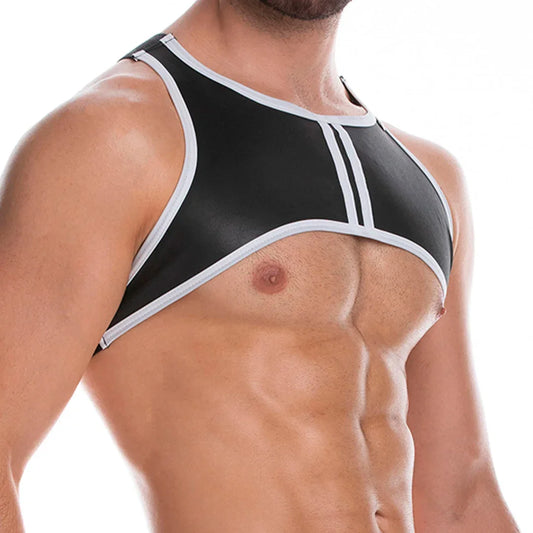 Fetiche White Harness by Gigo Underwear