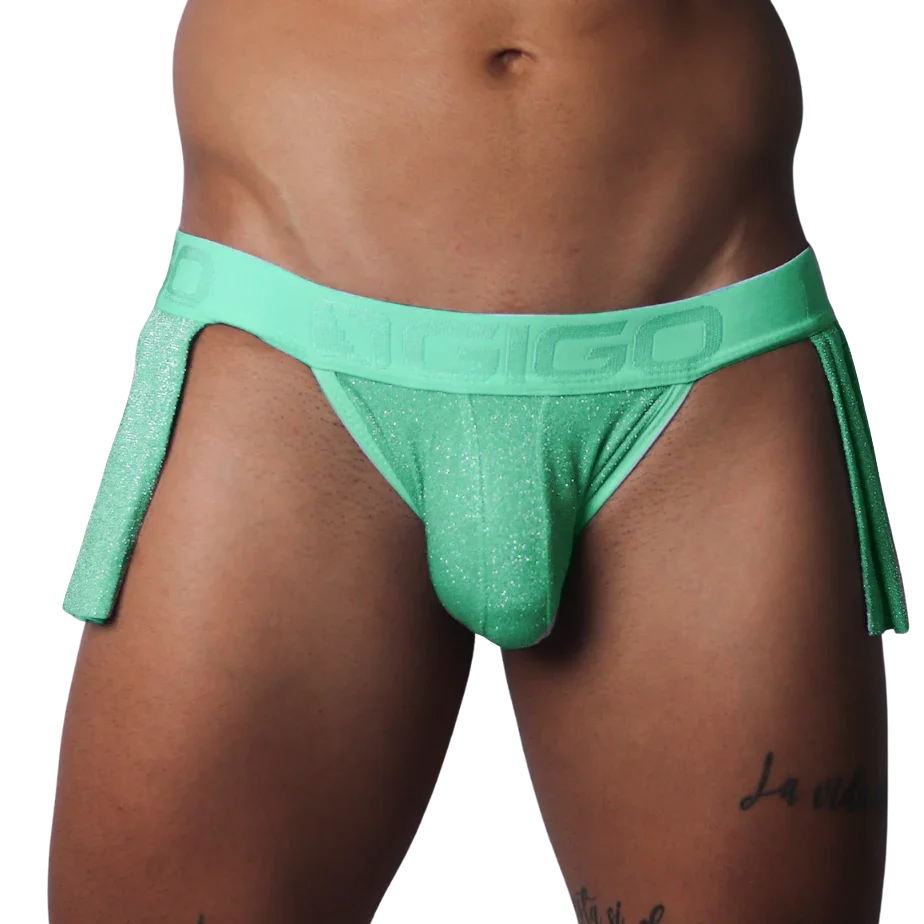 Flash Green Skirt by Gigo Underwear