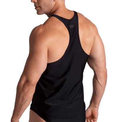 FLASHING BLACK TANK - Gigo Underwear & MensWear