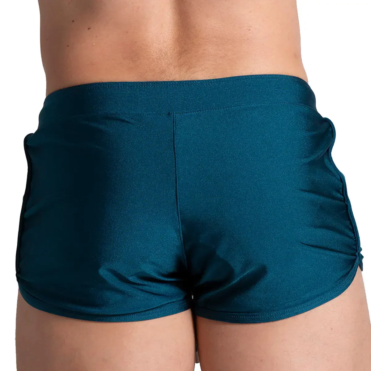 Flashing Green Beachwear back view by Gigo Underwear