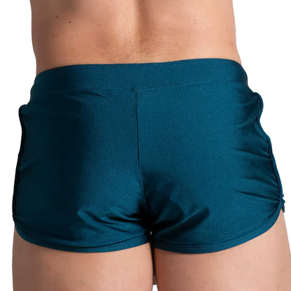 Flashing Green Beachwear back view by Gigo Underwear