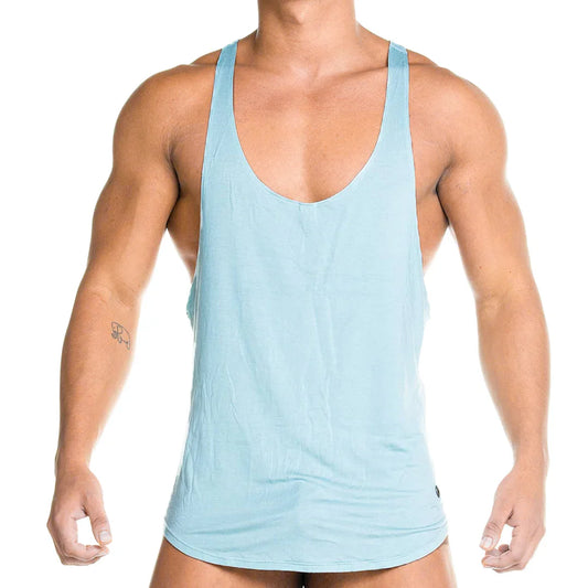Forever Blue Ligth Tank by Gigo Underwear