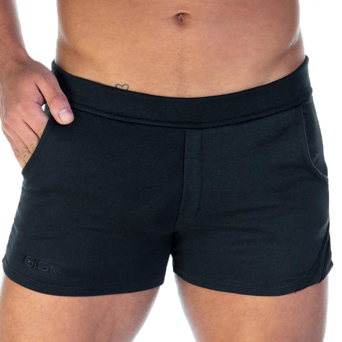 FOREVER BLACK BLACK SHORT - Gigo Underwear & MensWear