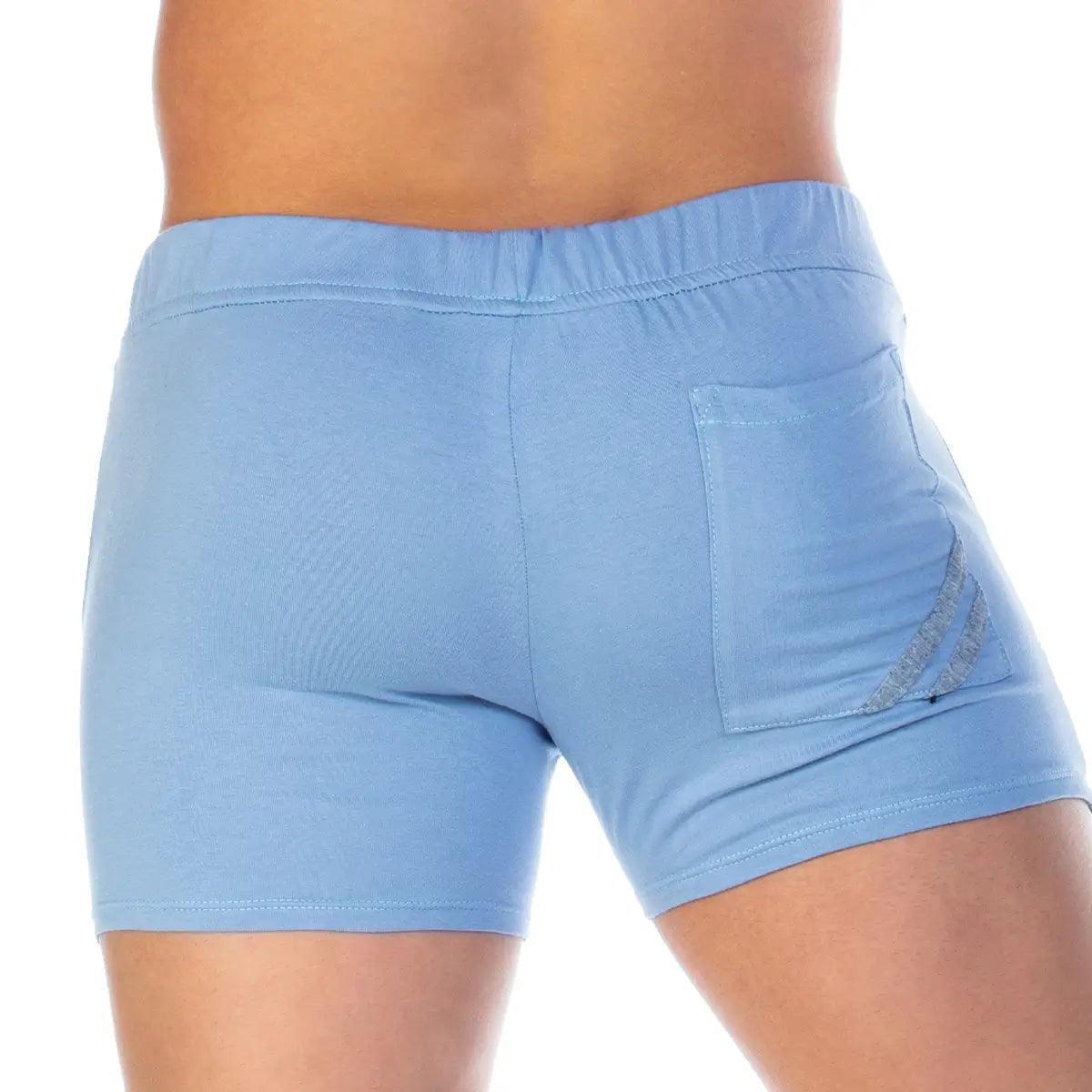 FOREVER BLUE GRAY SHORT - Gigo Underwear & MensWear