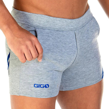 FOREVER GRAY BLUE SHORT - Gigo Underwear & MensWear
