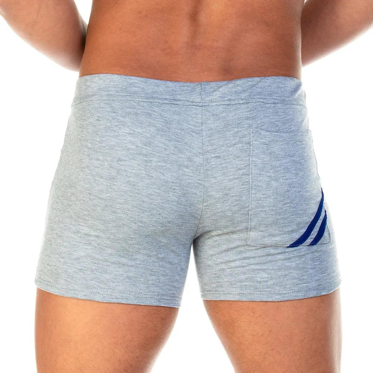 FOREVER GRAY BLUE SHORT - Gigo Underwear & MensWear