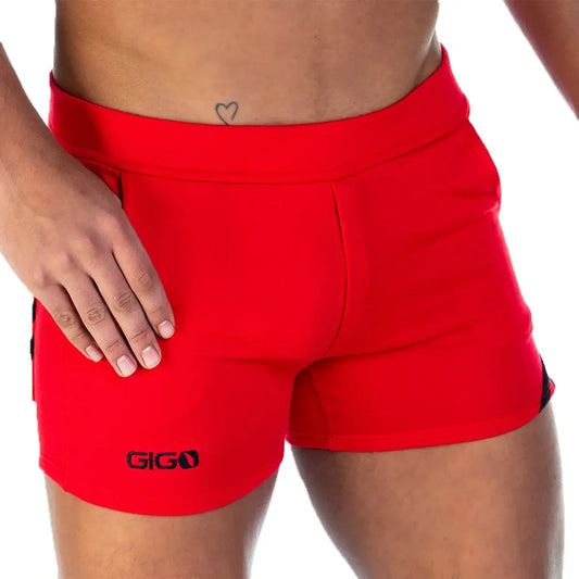 Forever Red Black Short by Gigo Underwear