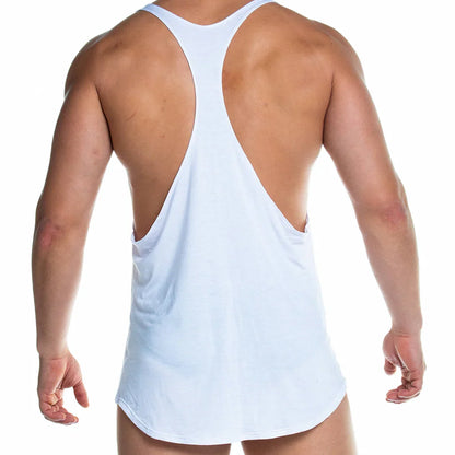 Forever White Tank by Gigo Underwear