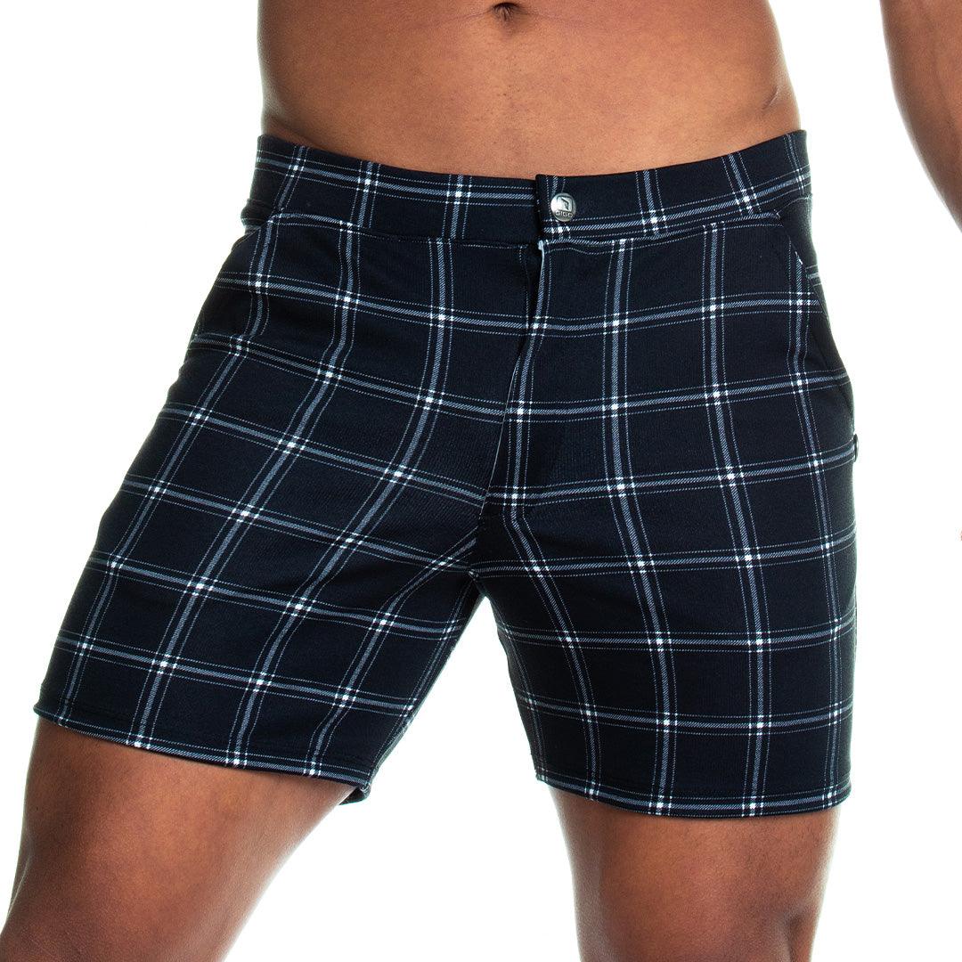 FORMAL BLACK SQUARE SHORT - Gigo Underwear & MensWear
