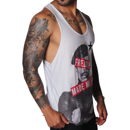 Freddie Tank front view by Gigo Underwear