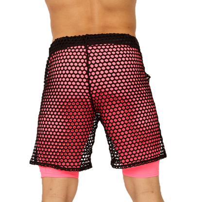 FRESH FUCHSIA SHORT - Bold Men's Brief with Contrasting Waistband