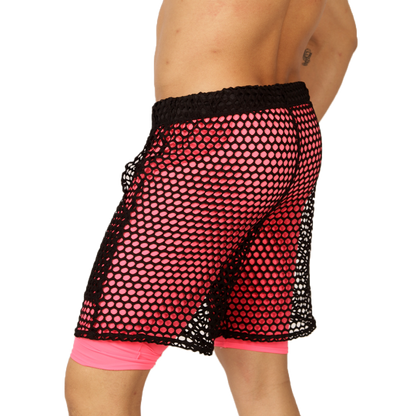 FRESH FUCHSIA SHORT - Bold Men's Brief with Contrasting Waistband